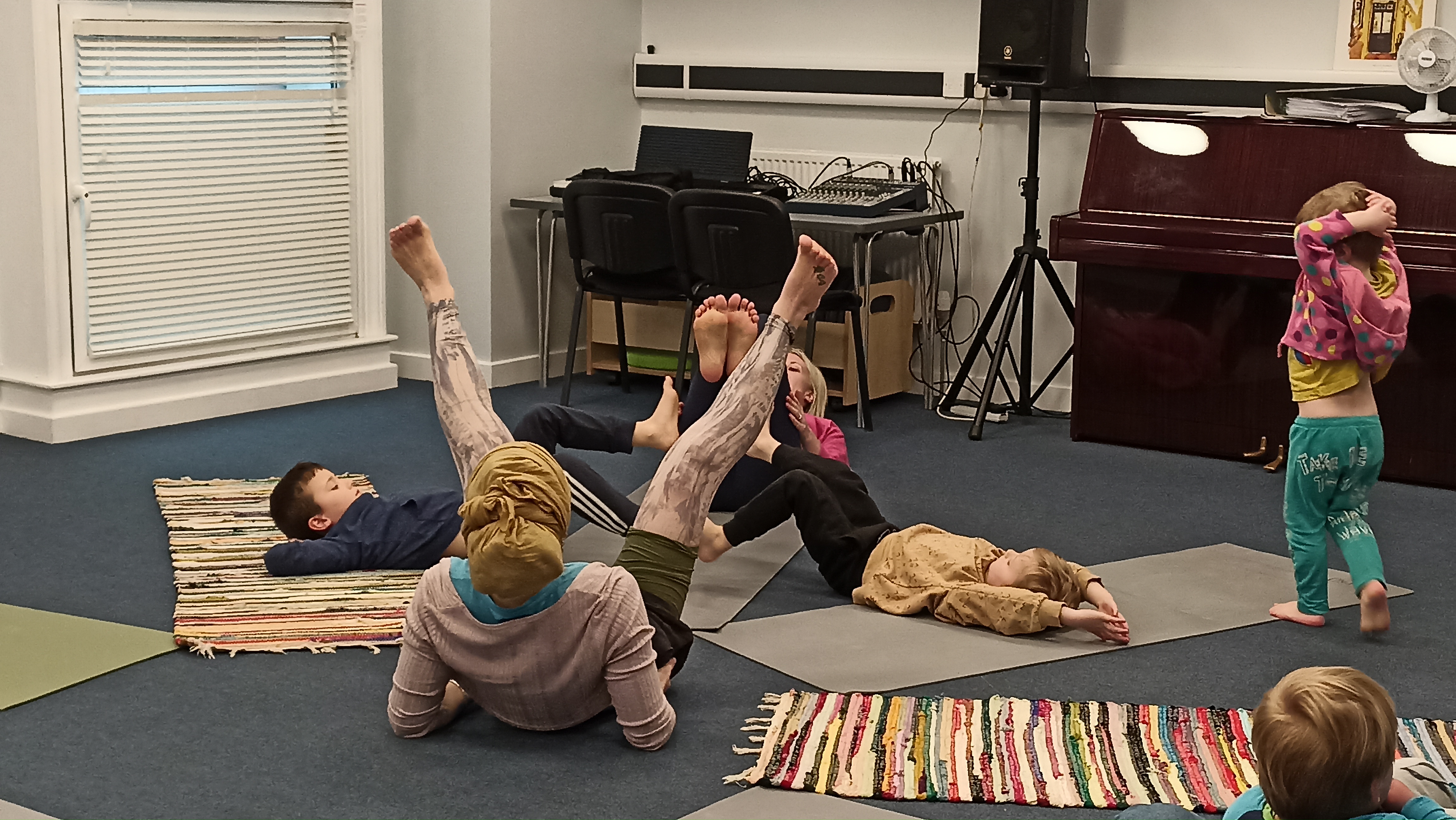 picture 2 of family yoga at Band on the Wall